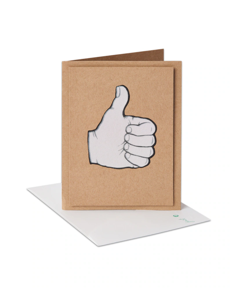 American Greetings Congratulations Card Thumbs Up