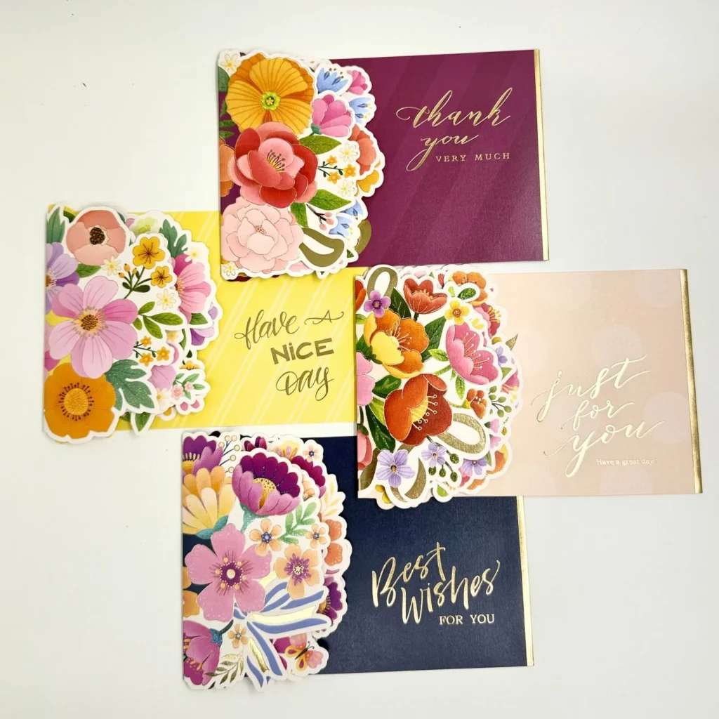 Assorted 3d Floral Greeting Card Assorted 3d Floral Greeting Card