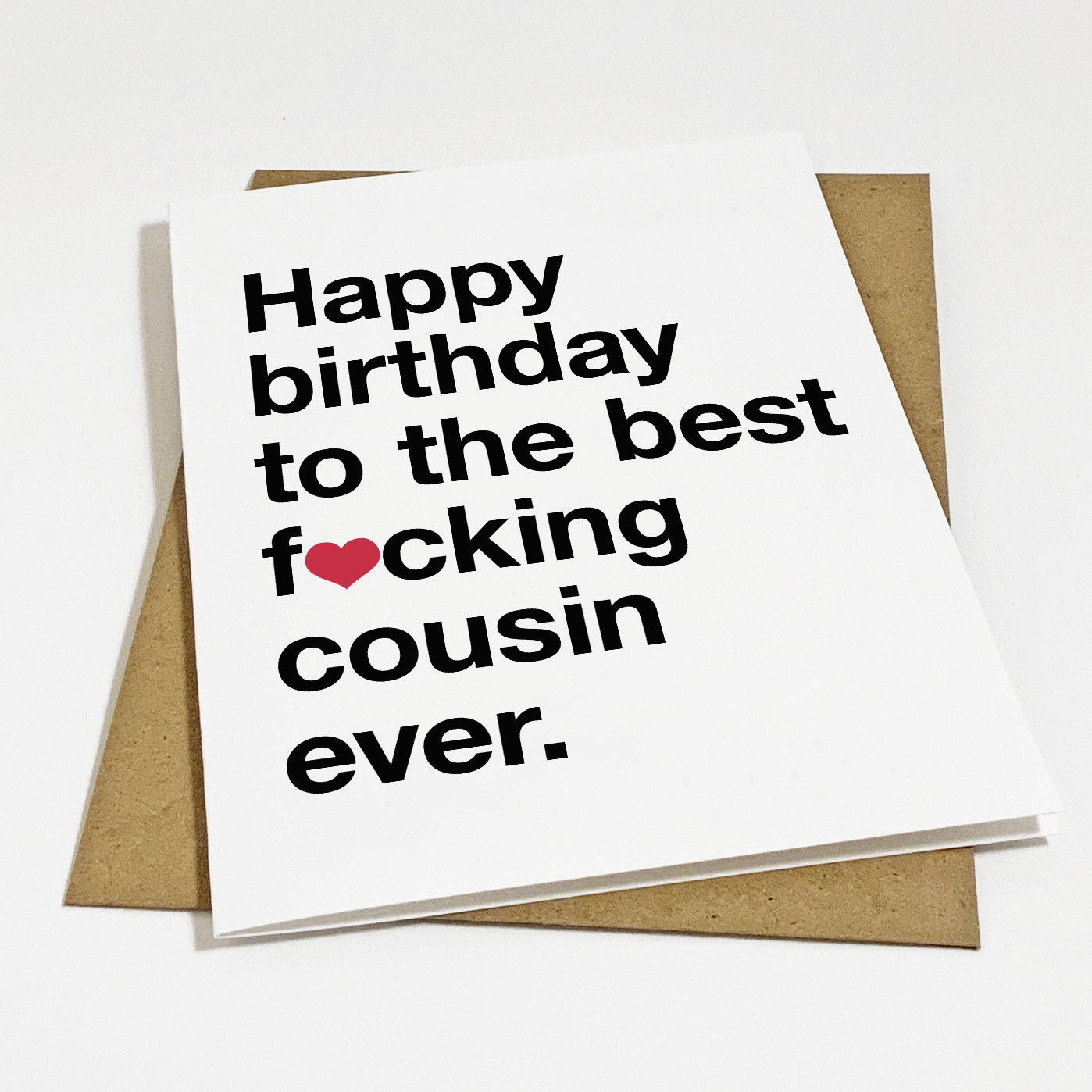Best Cousin Birthday Card Simply The