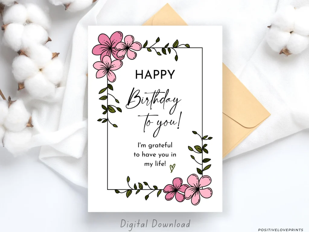 Best Friend Birthday Card Printable Best Friend Birthday Card Printable