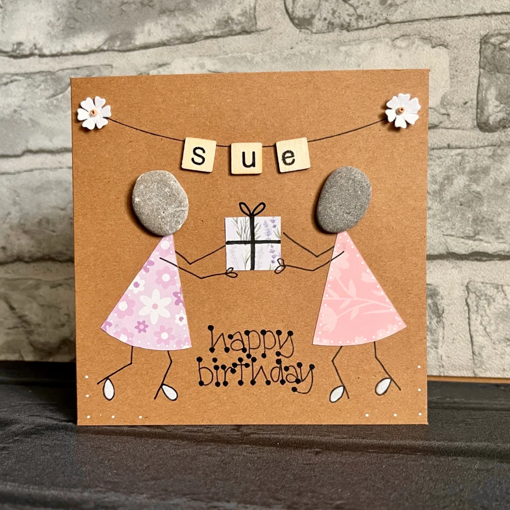 Bestie Birthday Card Handmade Bestie Birthday Card Handmade