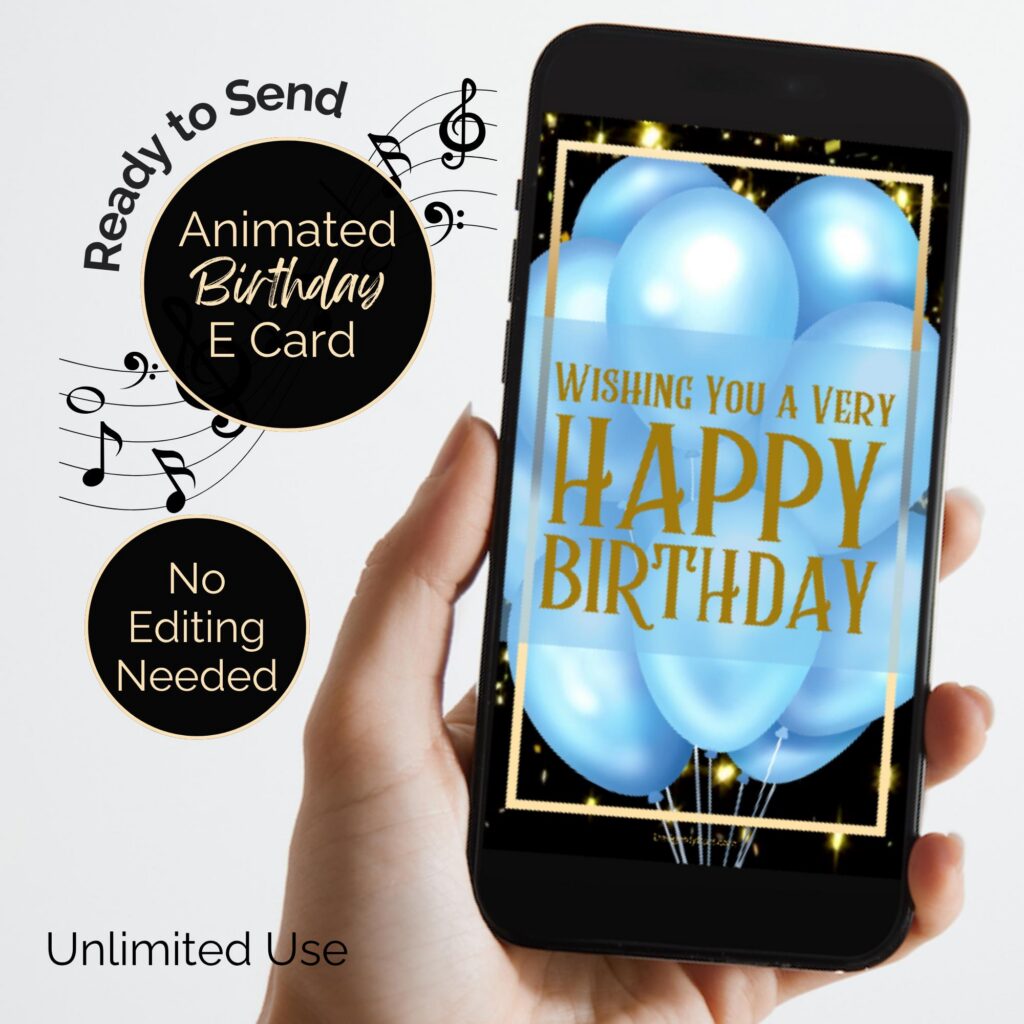 Birthday E Card Animated With Sound Birthday E Card Animated With Sound