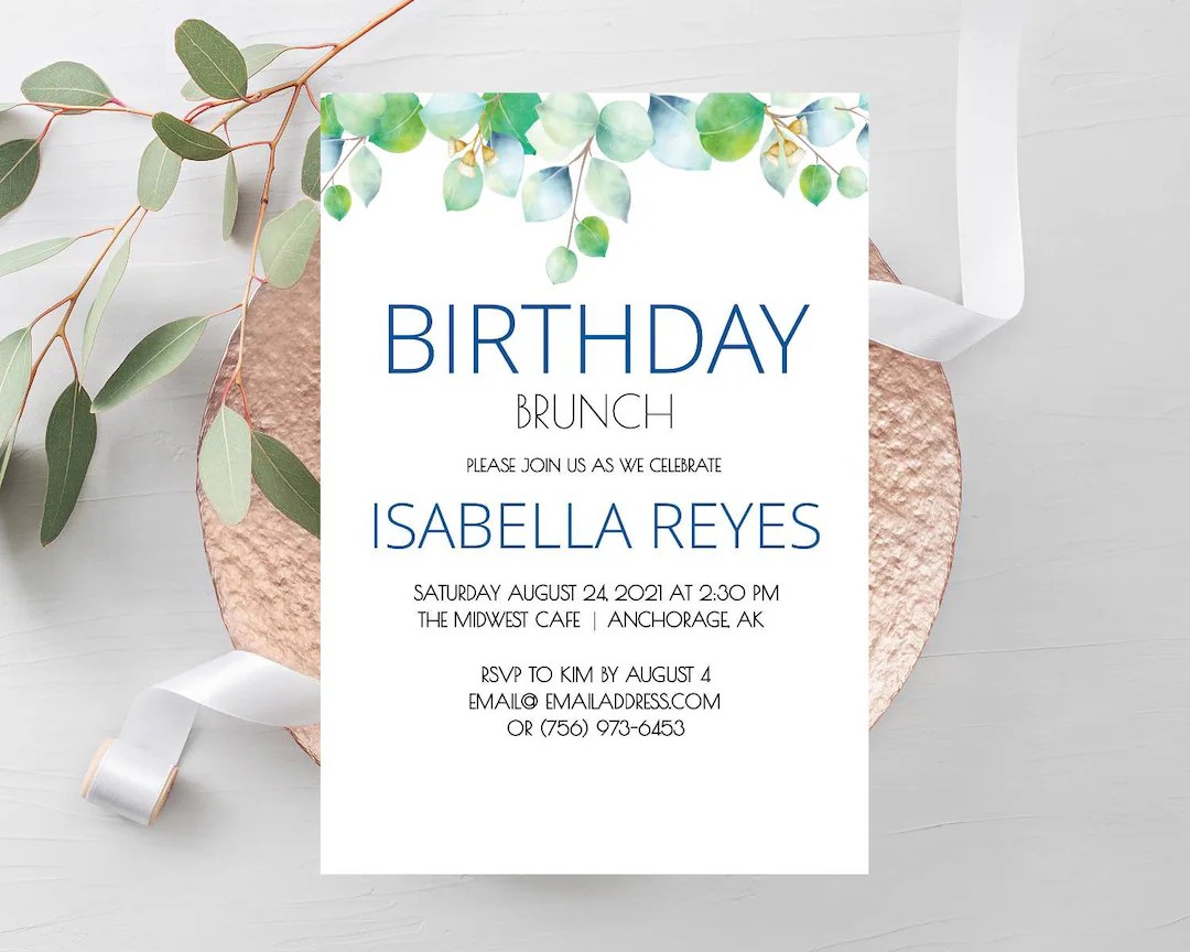 Birthday Invitation Best Friend