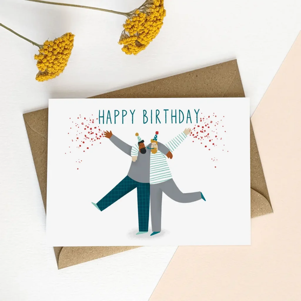 Boy Friends Birthday Card Boy Friends Birthday Card