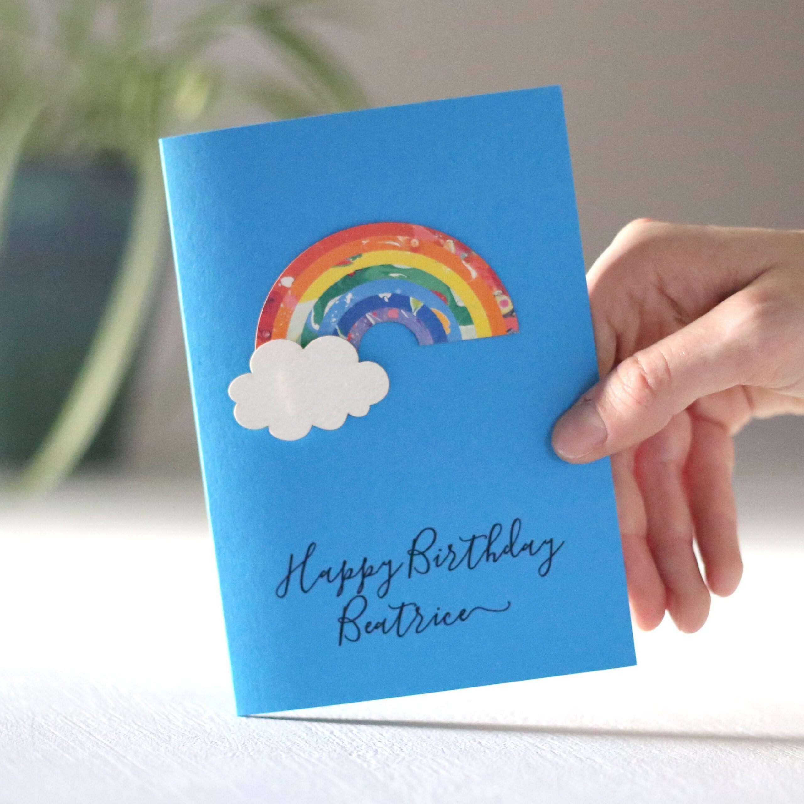 Childrens Rainbow Birthday Greetings