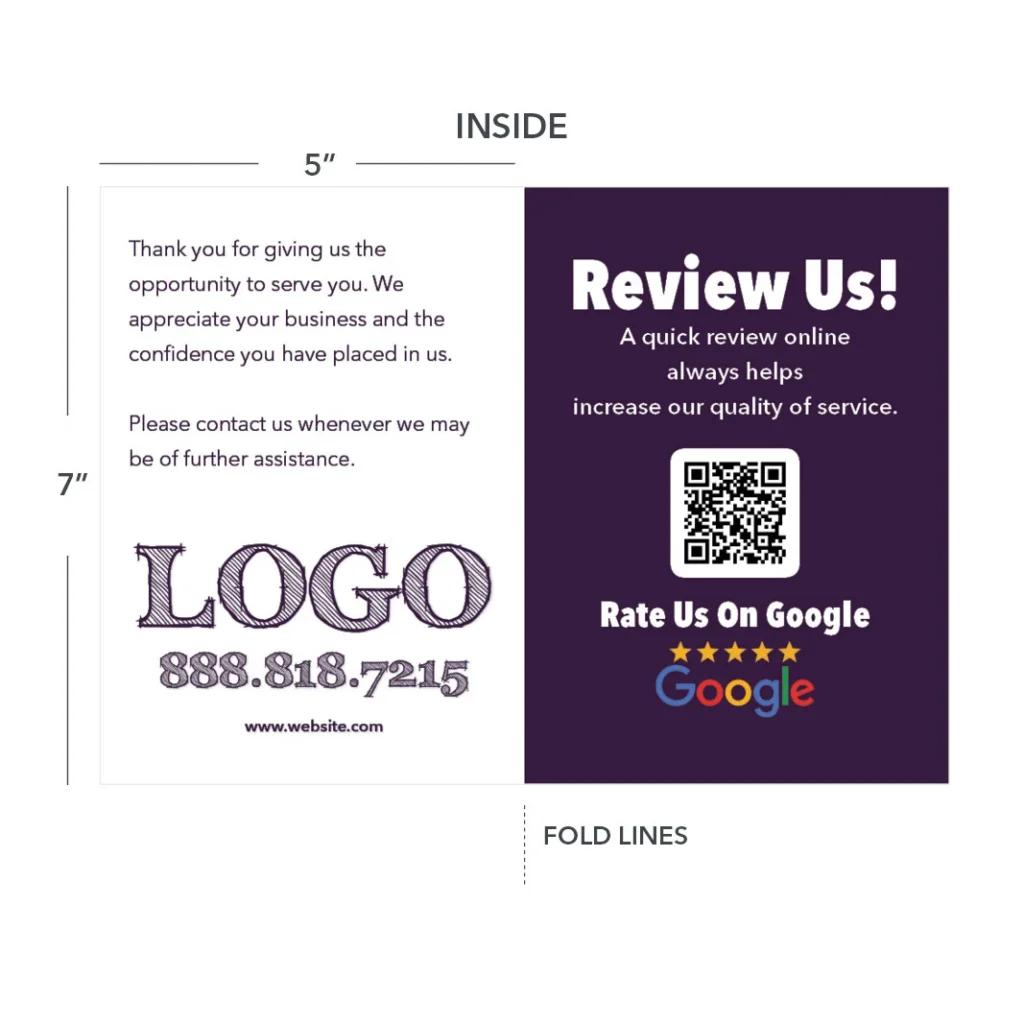 Contractor Thank You Cards