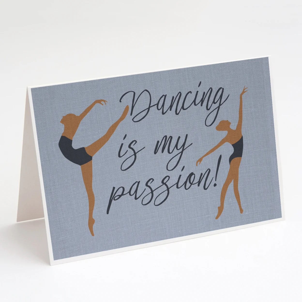 Dancing Is My Passion Greeting Cards And Envelopes Pack Of 8