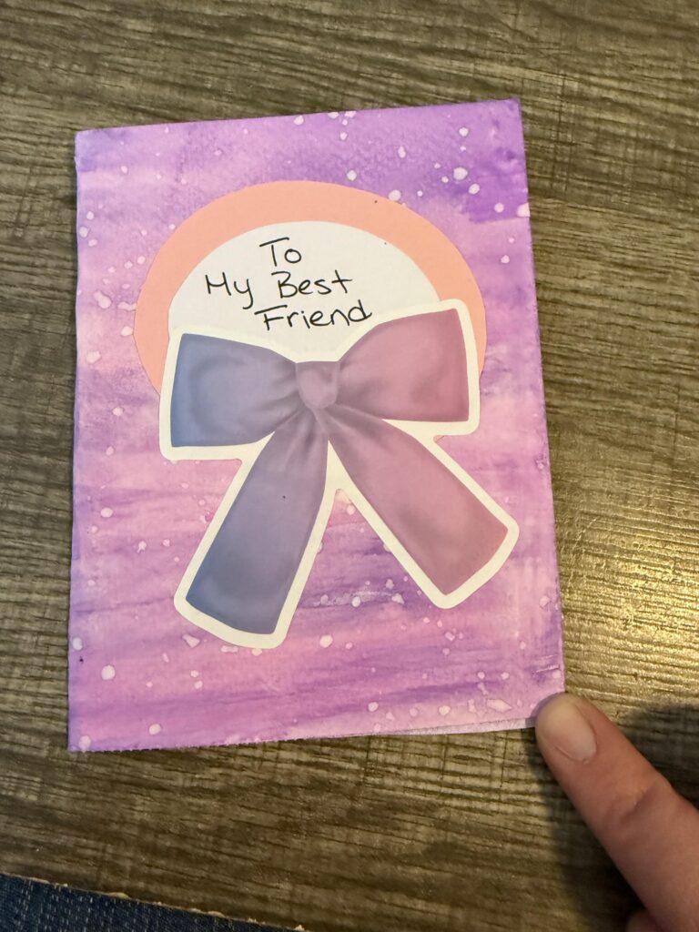 Decided To Make My Friends Handmade Cards This Decided To Make My Friends Handmade Cards This