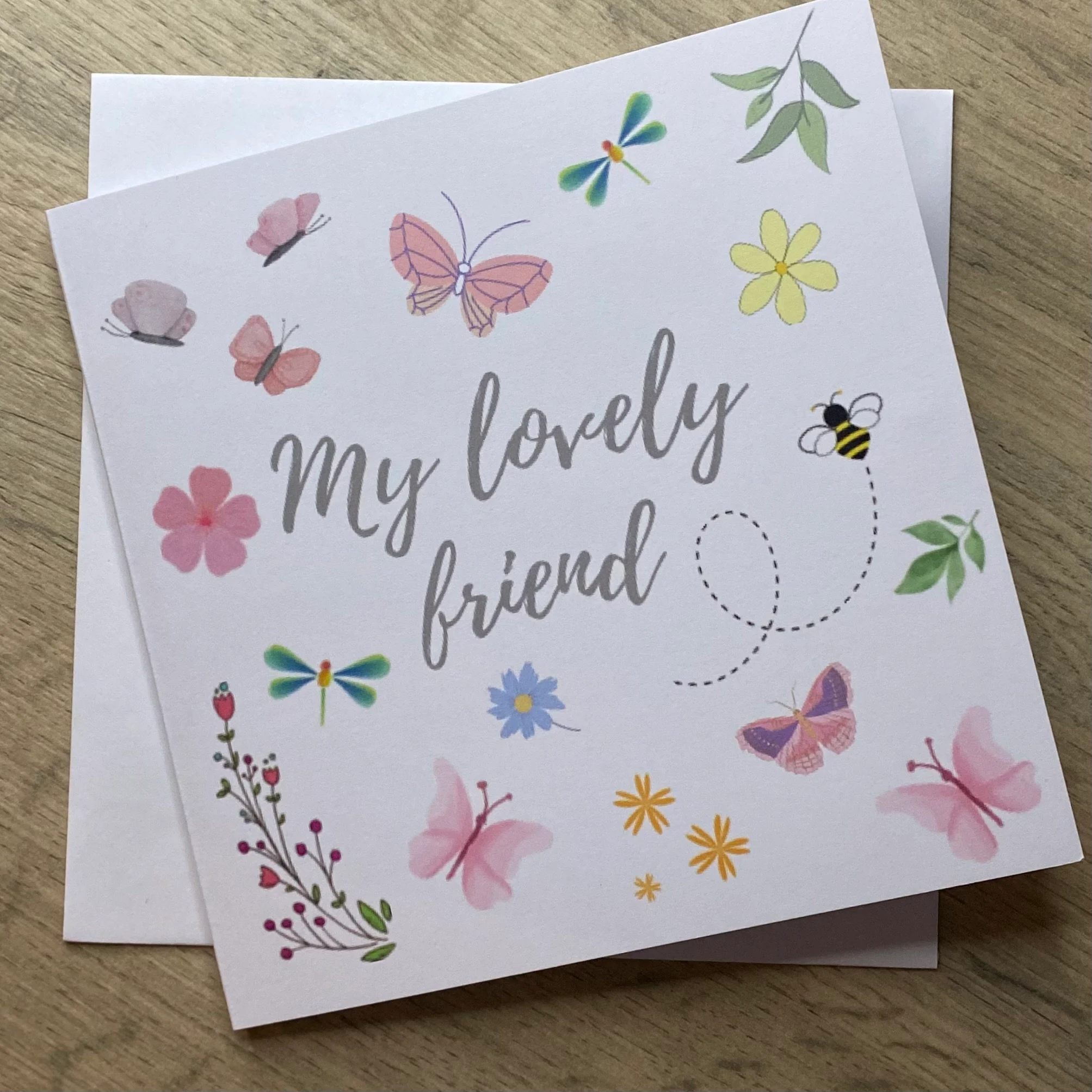 Friendship Card Best Friend Card Card