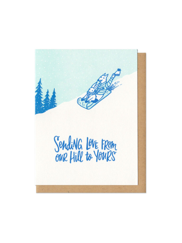 From Our Hill Greeting Card