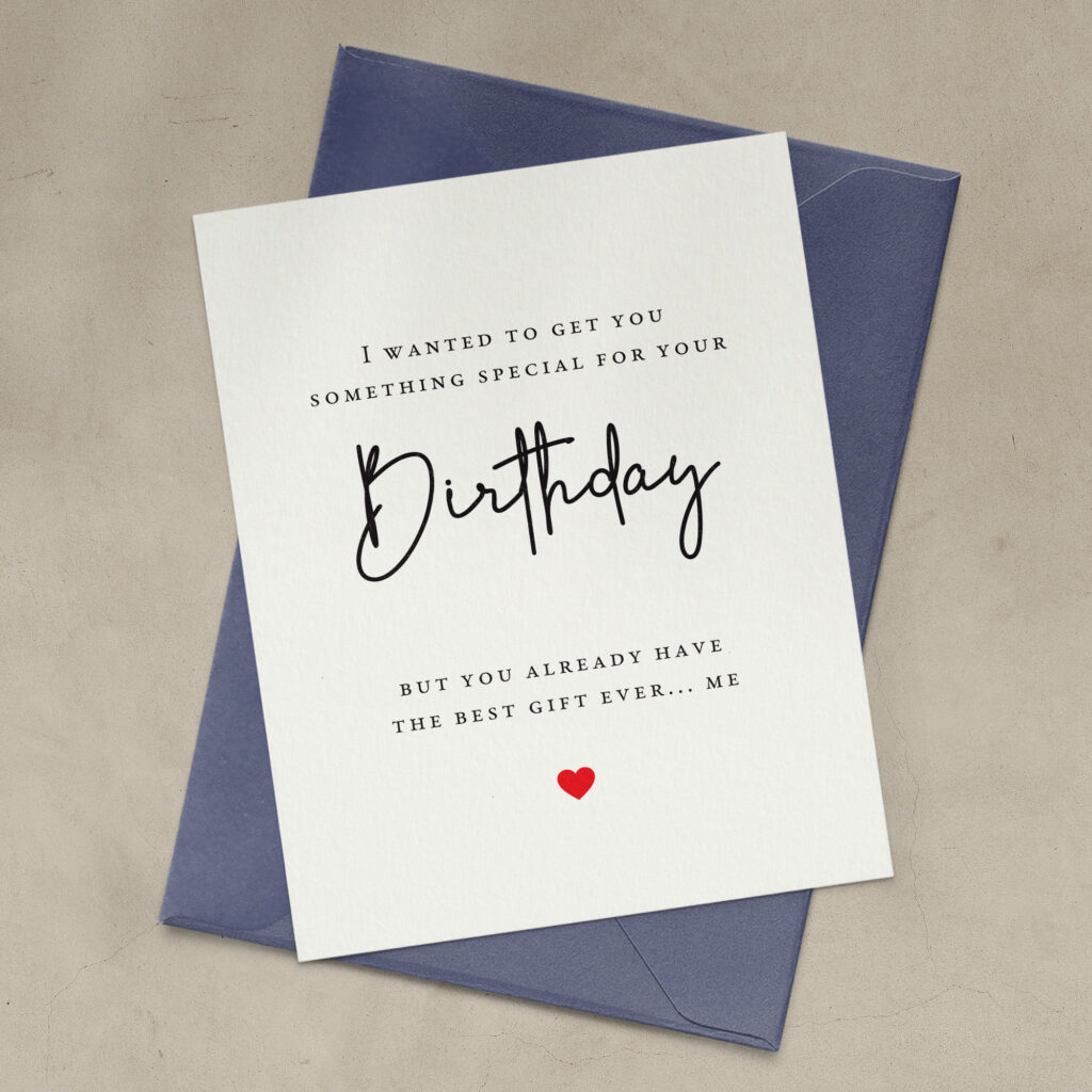 Funny Birthday Card For Boyfriend