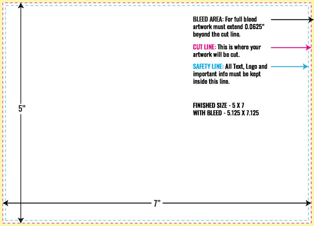Greeting Card Layout Template 5x7 Flat Horizontal Rectangle pdf Greeting Card Layout Template 5x7 Flat Horizontal Rectangle pdf