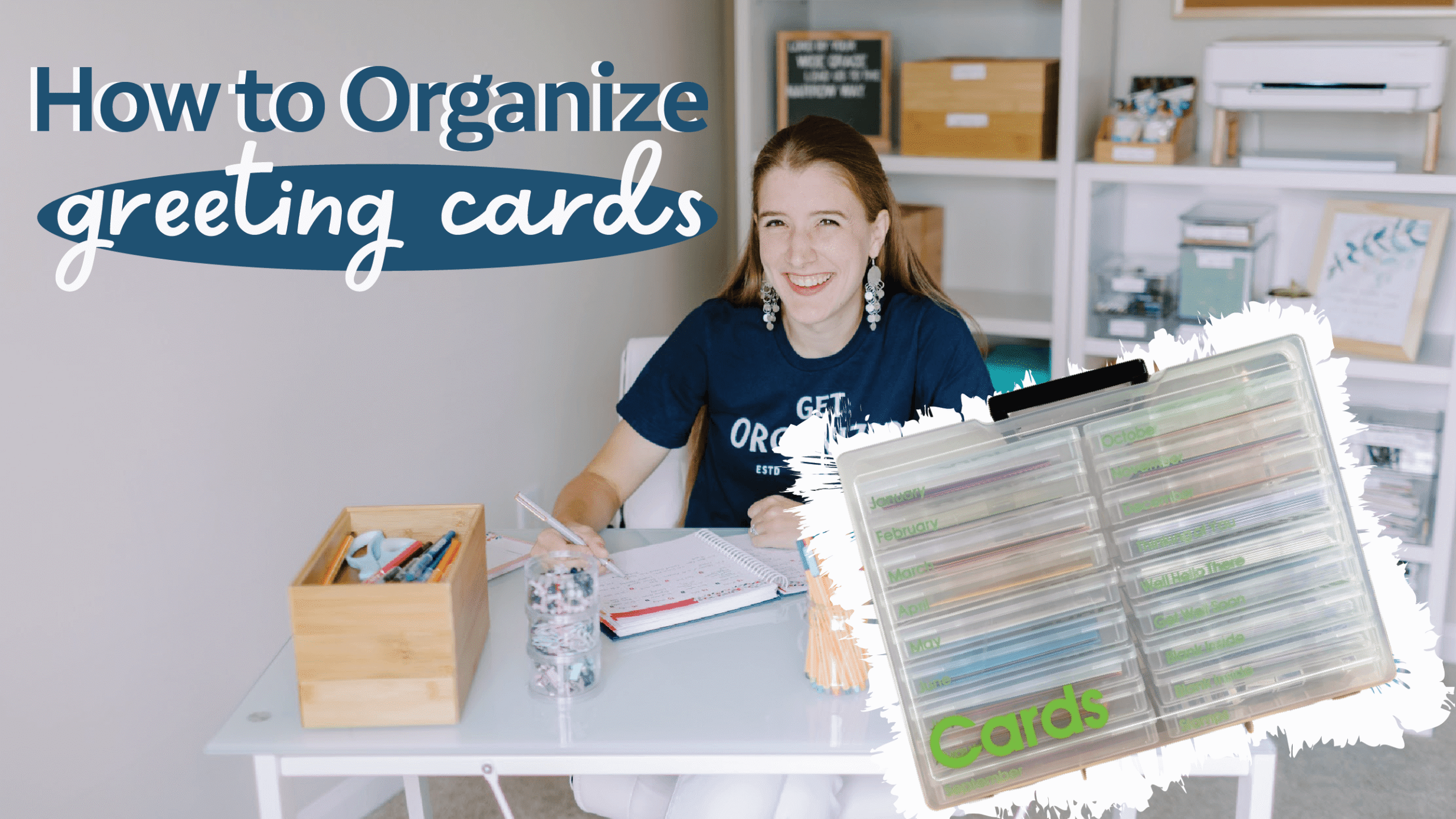 Greeting Card Organization