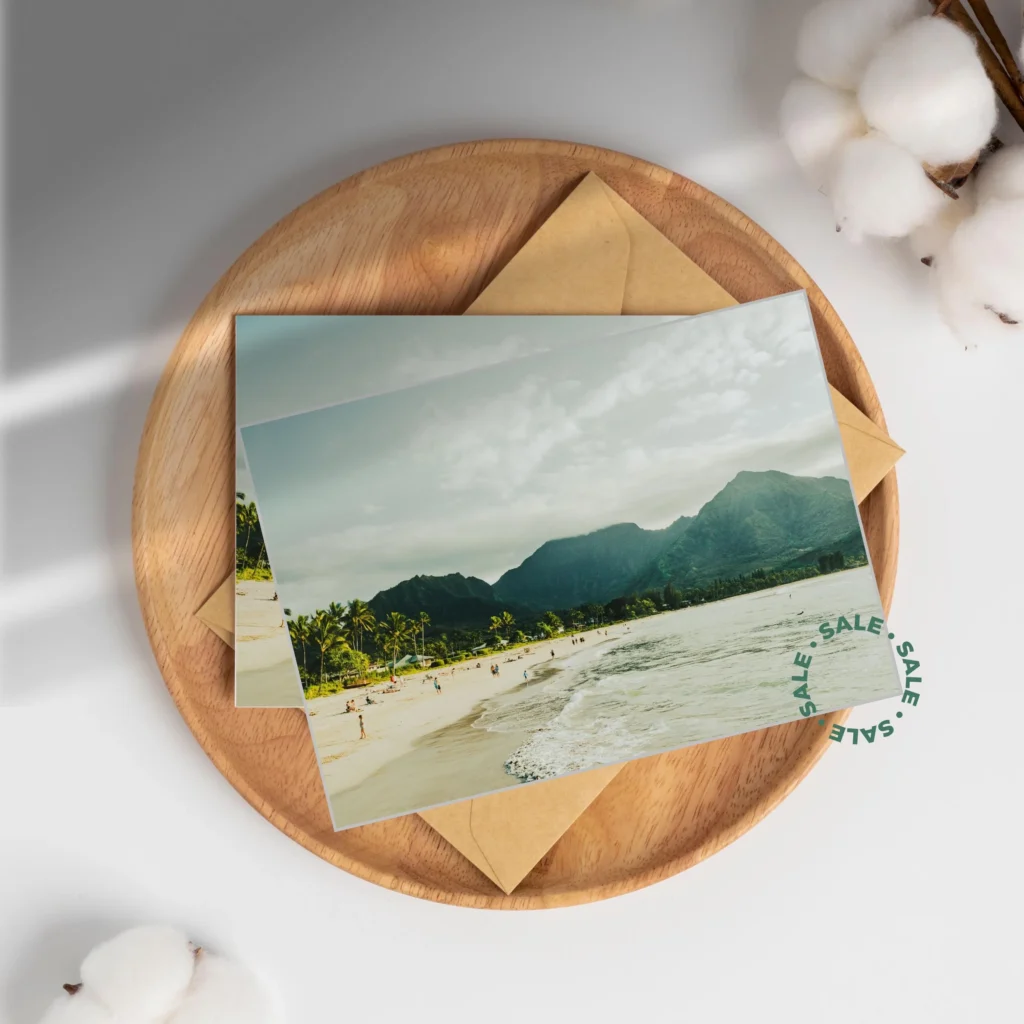 Hanalei Bay Hawaii Greeting Card 10 Pack