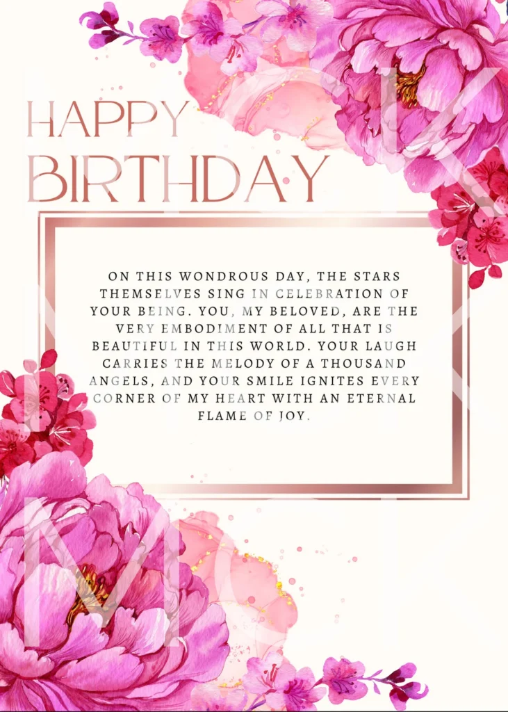 Happy Birthday Love Card Digital Happy Birthday Love Card Digital