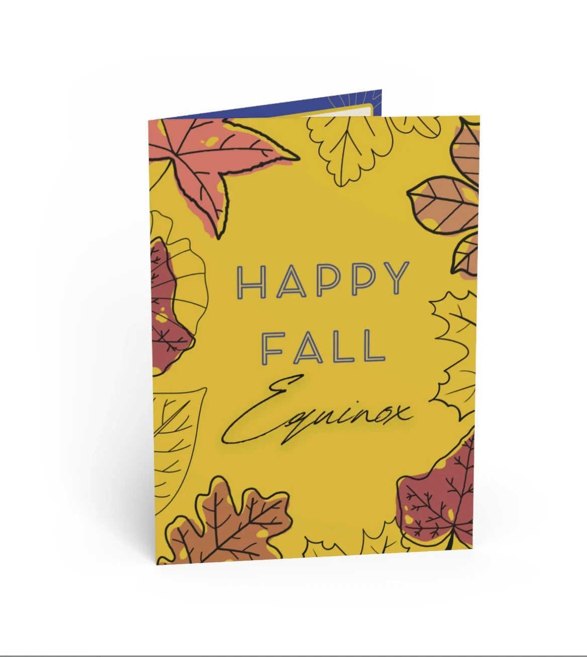 Happy Fall Equinox Greeting Card