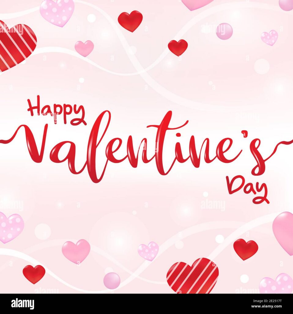 Happy Valentines Day Greeting Card Background In Pink Love Party Invitation Template Calligraphy Word With Hand Drawn Hearts Shape Style Image397178540 Happy Valentines Day Greeting Card Background In Pink Love Party Invitation Template Calligraphy Word With Hand Drawn Hearts Shape Style Image397178540