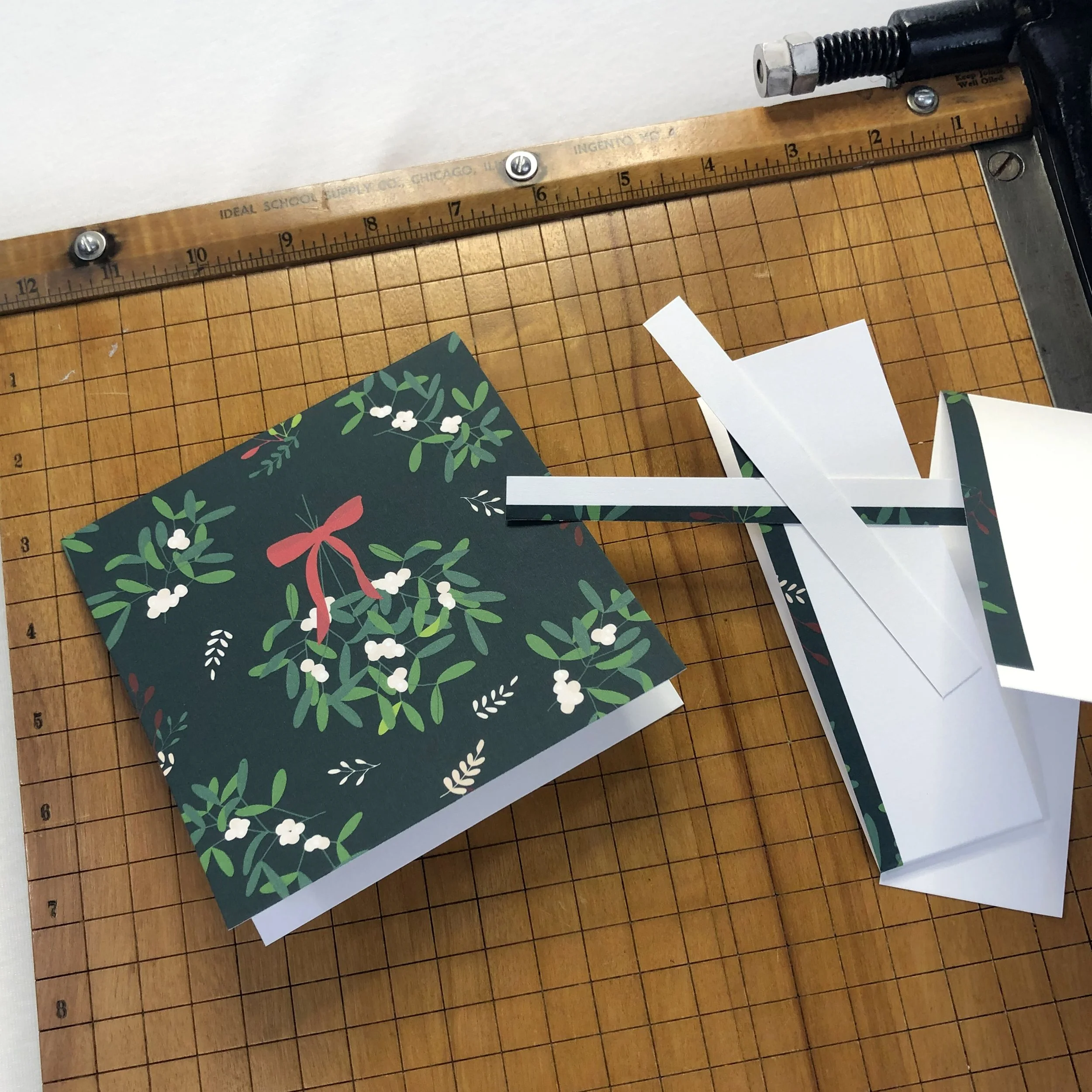 How To Print A Square Greeting Card