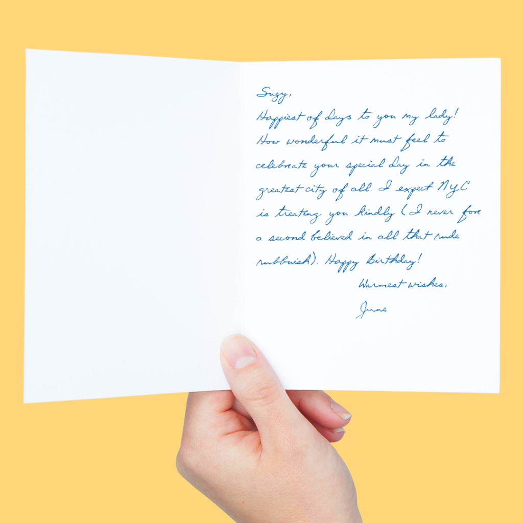 How To Sign A Card How To Sign A Card