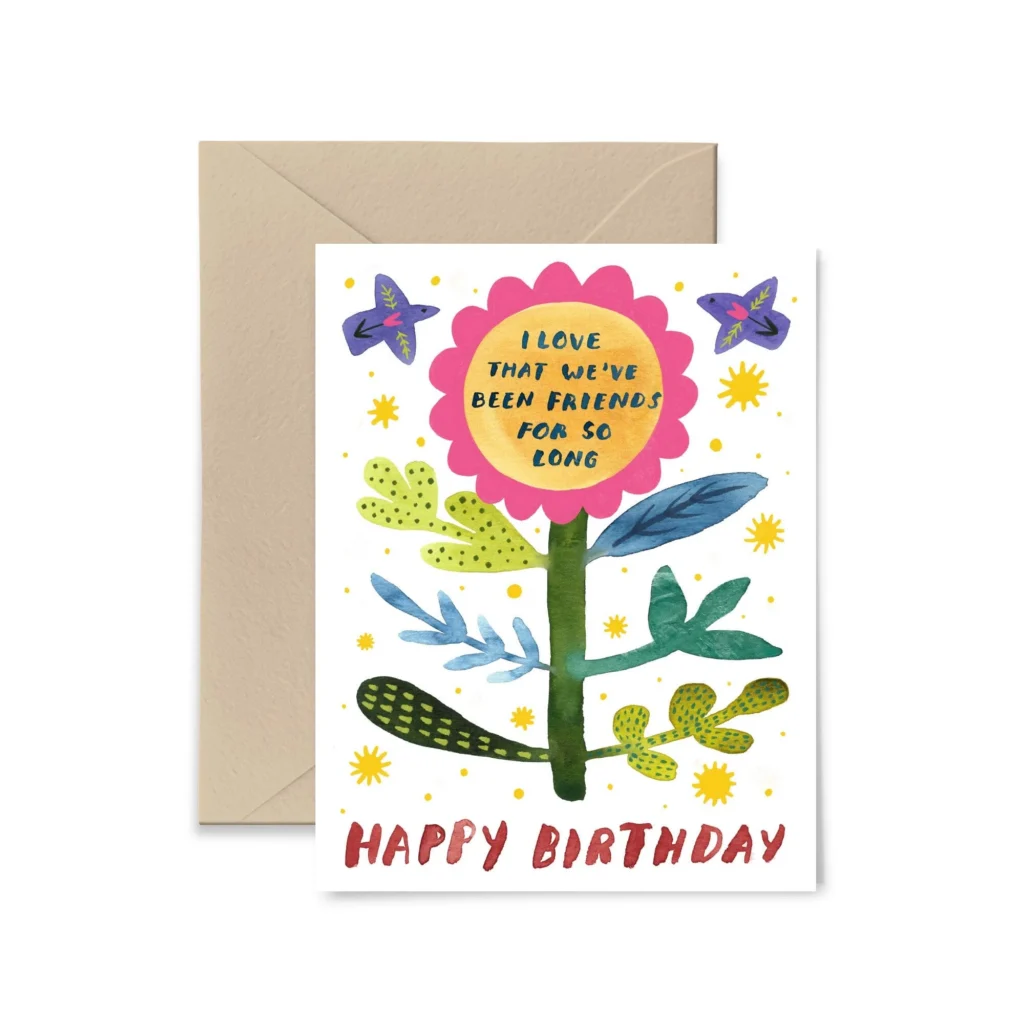 I Love That Weve Been Friends For So Long Birthday Card I Love That Weve Been Friends For So Long Birthday Card