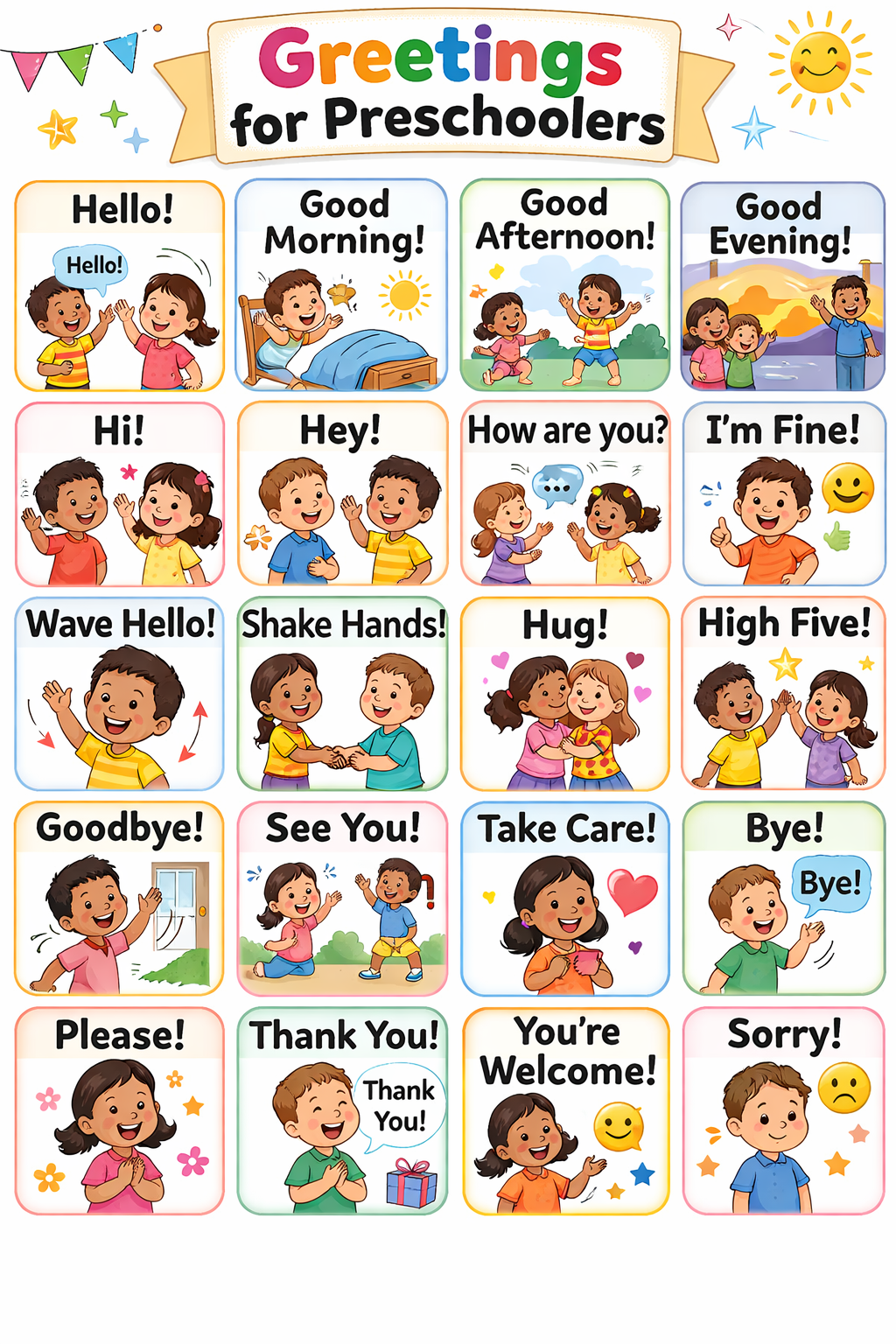 Ideas For Friendly Greetings