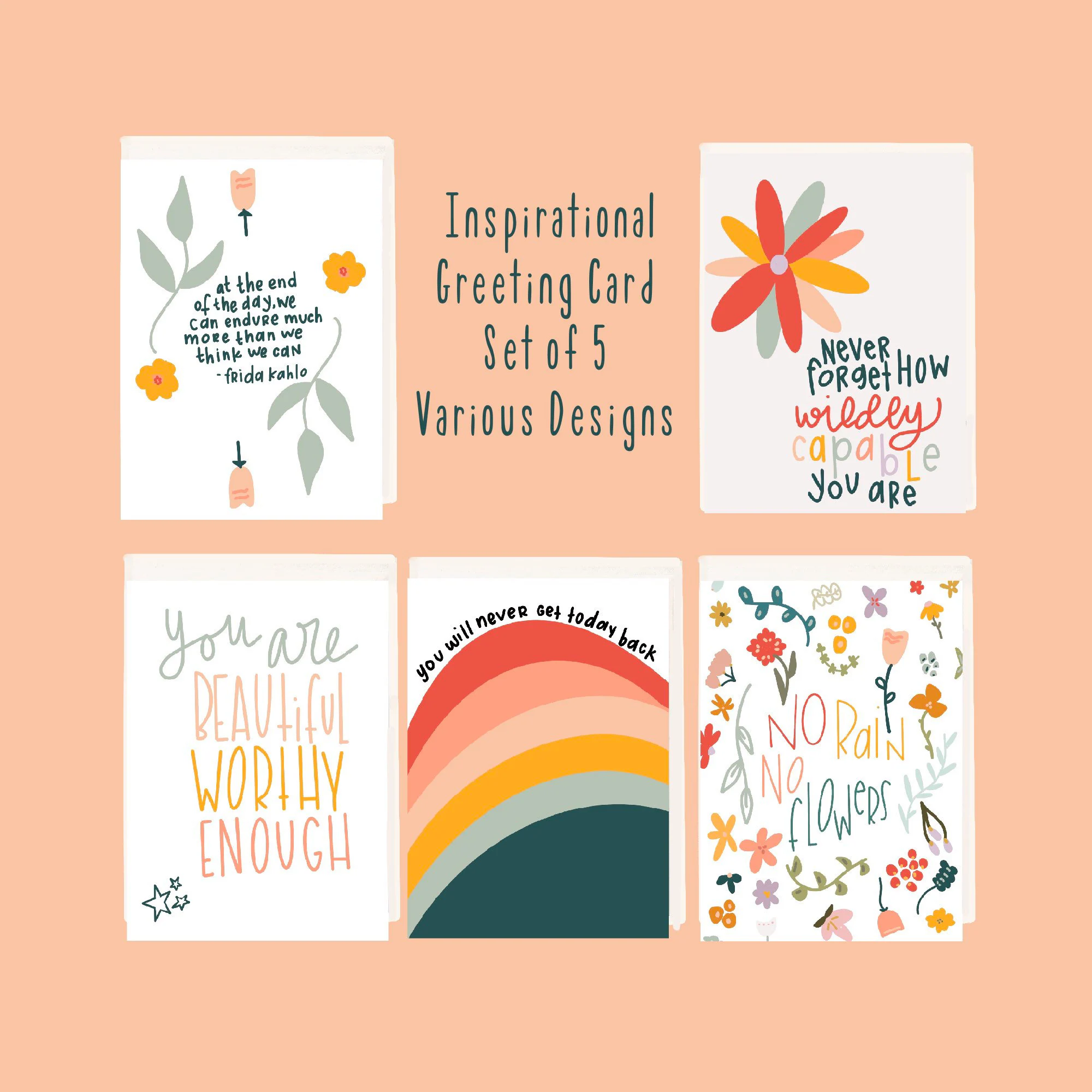 Inspirational Greeting Card Set
