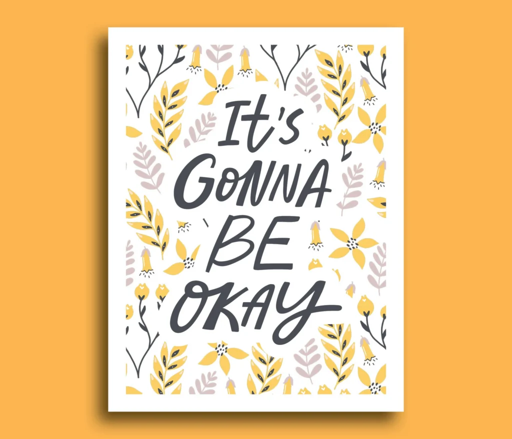 Its Going To Be Okay Greeting Card Its Going To Be Okay Greeting Card
