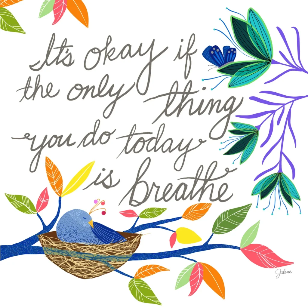 Its Okay To Breathe Greeting Card Its Okay To Breathe Greeting Card