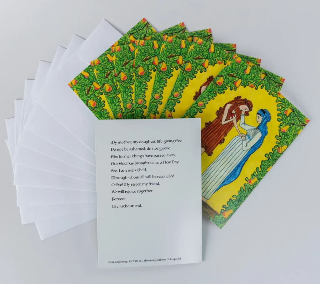 Mary And Eve Greeting Cards Mary And Eve Greeting Cards