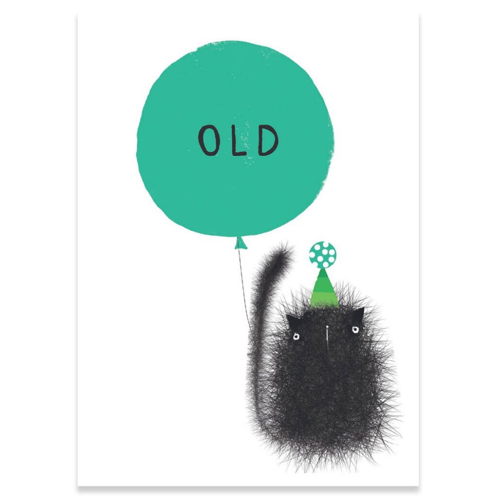 Old Carte Birthday Card Old Carte Birthday Card