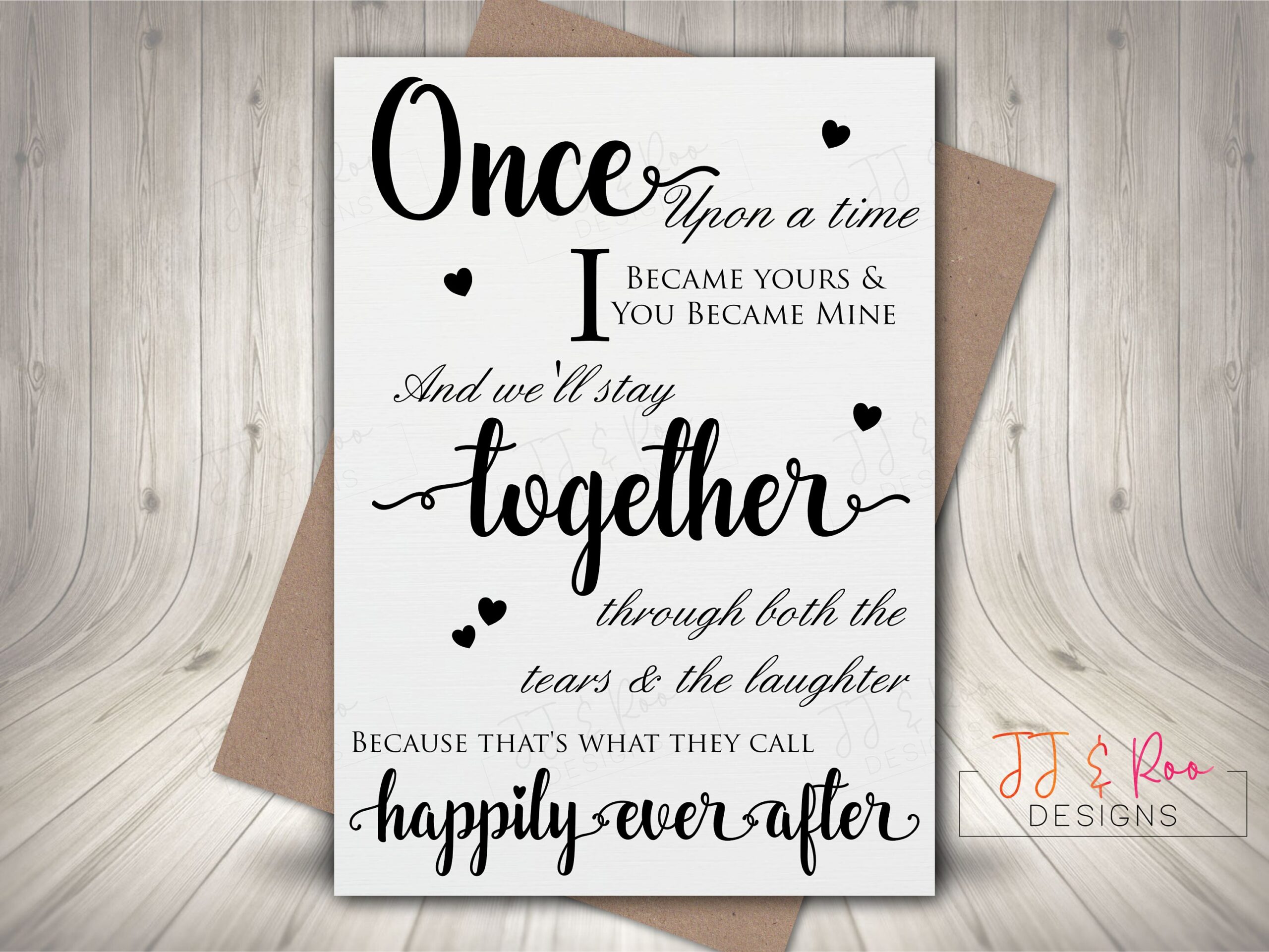 Once Upon A Time Valentines Card