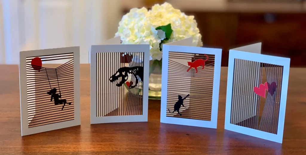 One Of A Kind Laser Cut Greeting Card