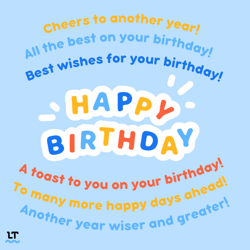 Other Ways To Say Happy Birthday