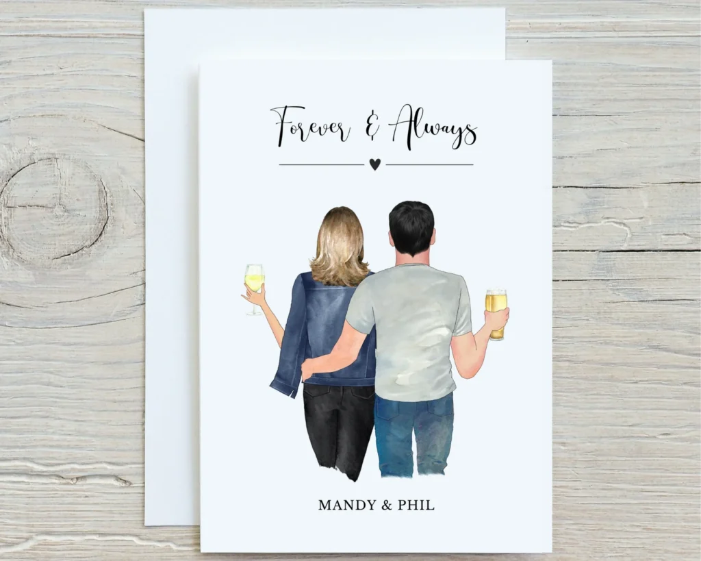 Personalised Couple Card