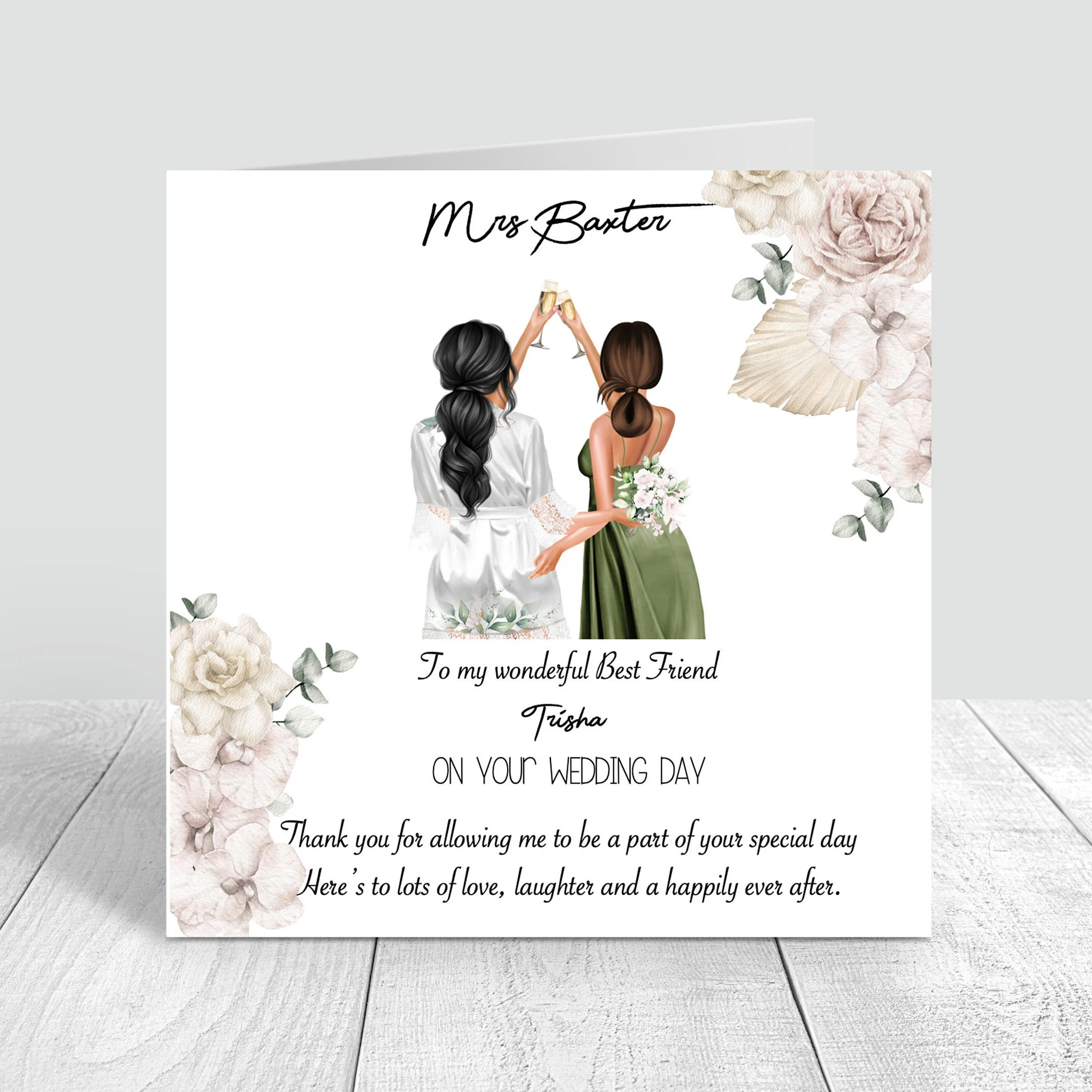 Personalised On Your Wedding Day