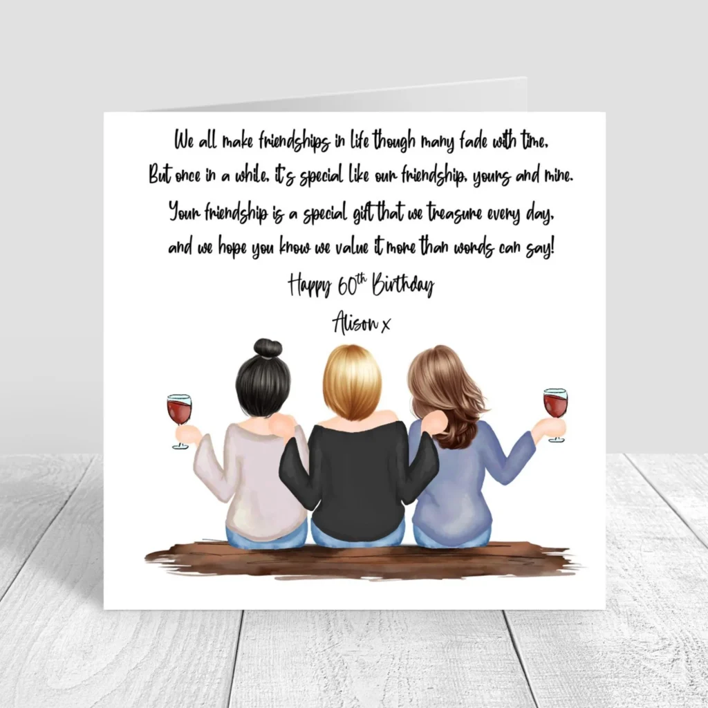 Personalised Womens Birthday Card Personalised Womens Birthday Card