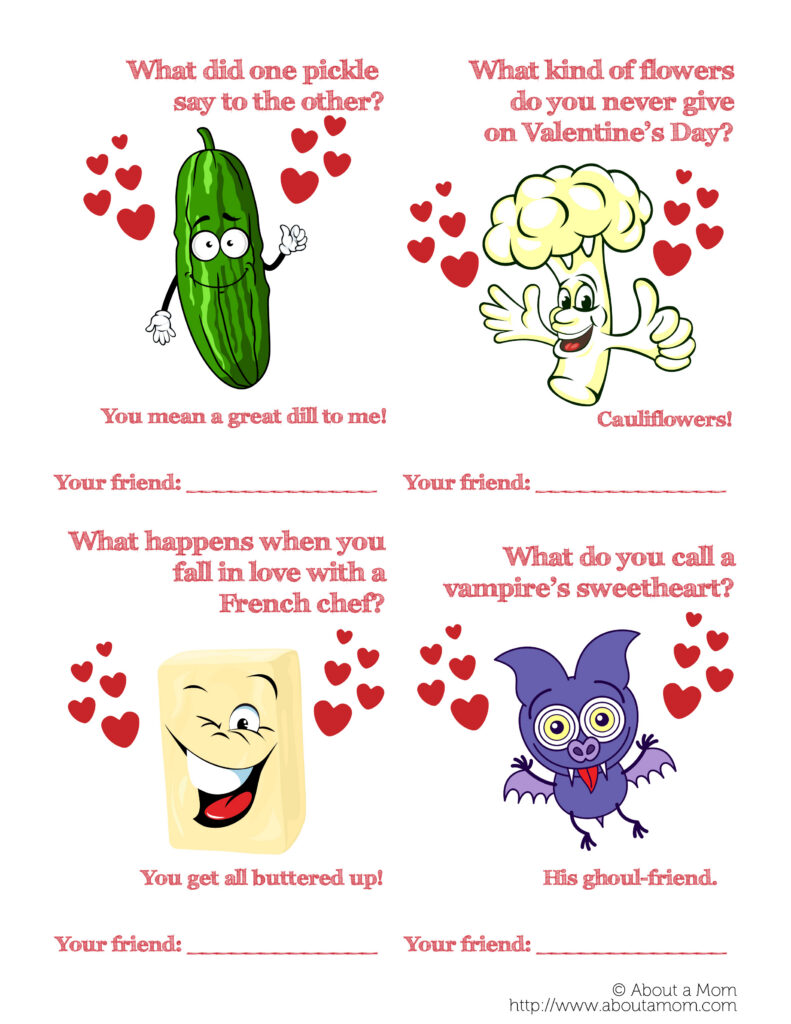 Printable Funny Valentines Day Cards Printable Funny Valentines Day Cards