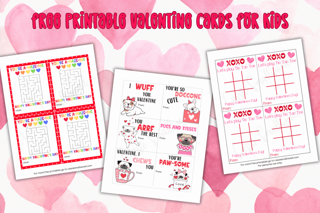 Printable Valentine Cards For Kids Printable Valentine Cards For Kids