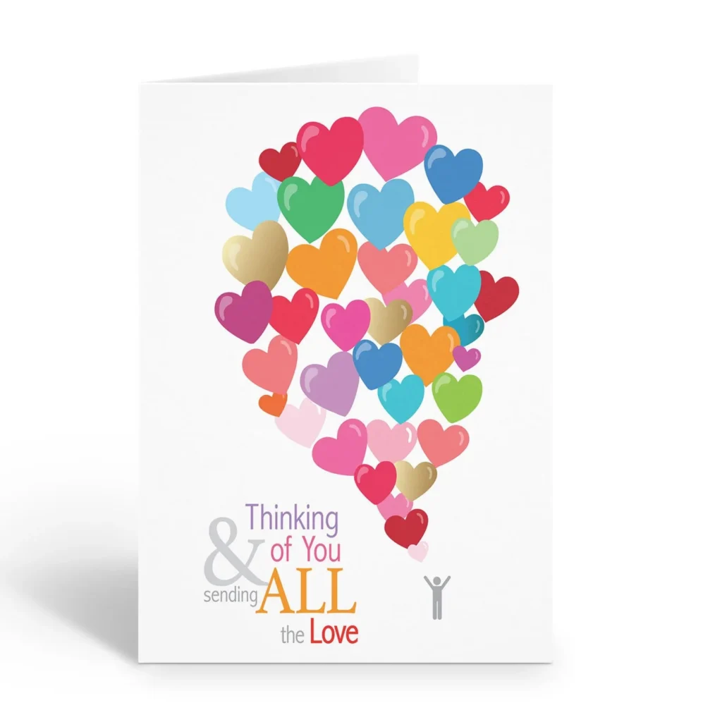 Sending Love Hearts And Thinking Of You Note Cards 10 Note Cards With Envelopes B14518 Sending Love Hearts And Thinking Of You Note Cards 10 Note Cards With Envelopes B14518