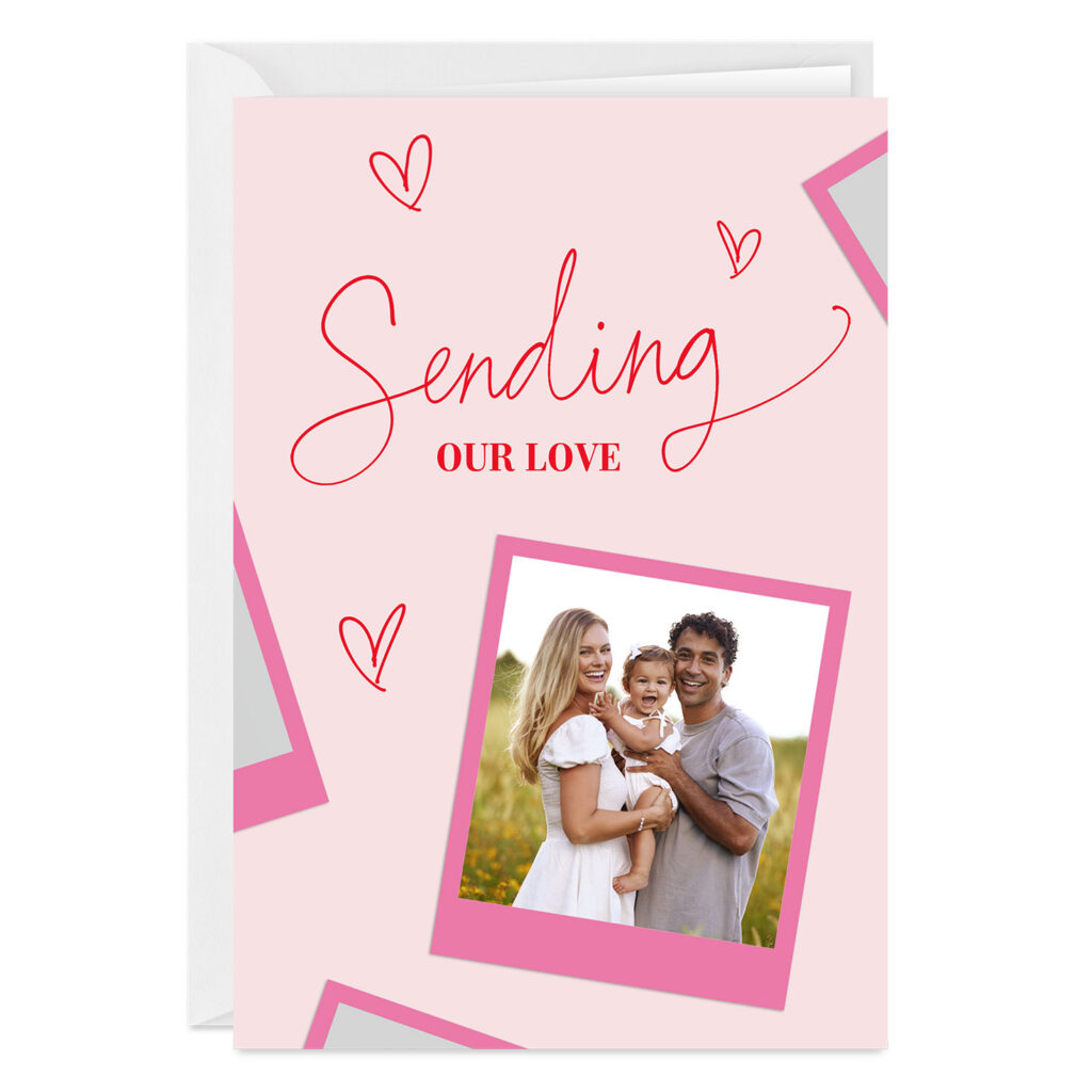 Sending Our Love Custom Card 2PGM3796 Sending Our Love Custom Card 2PGM3796