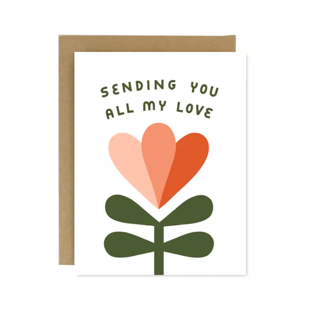 Sending You All My Love Screen Printed Sending You All My Love Screen Printed