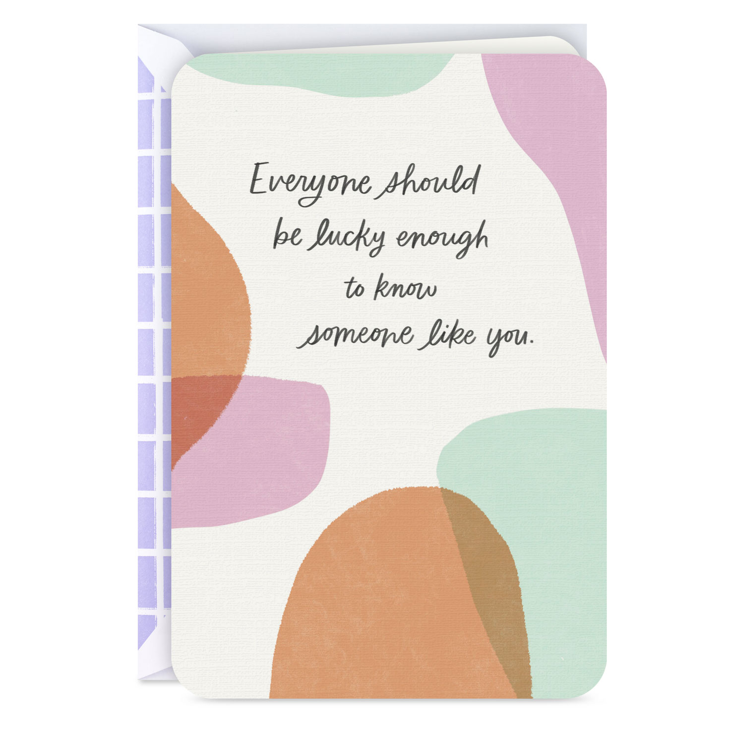 So Lucky To Know Someone Like You Thank You Card 299LJB1556