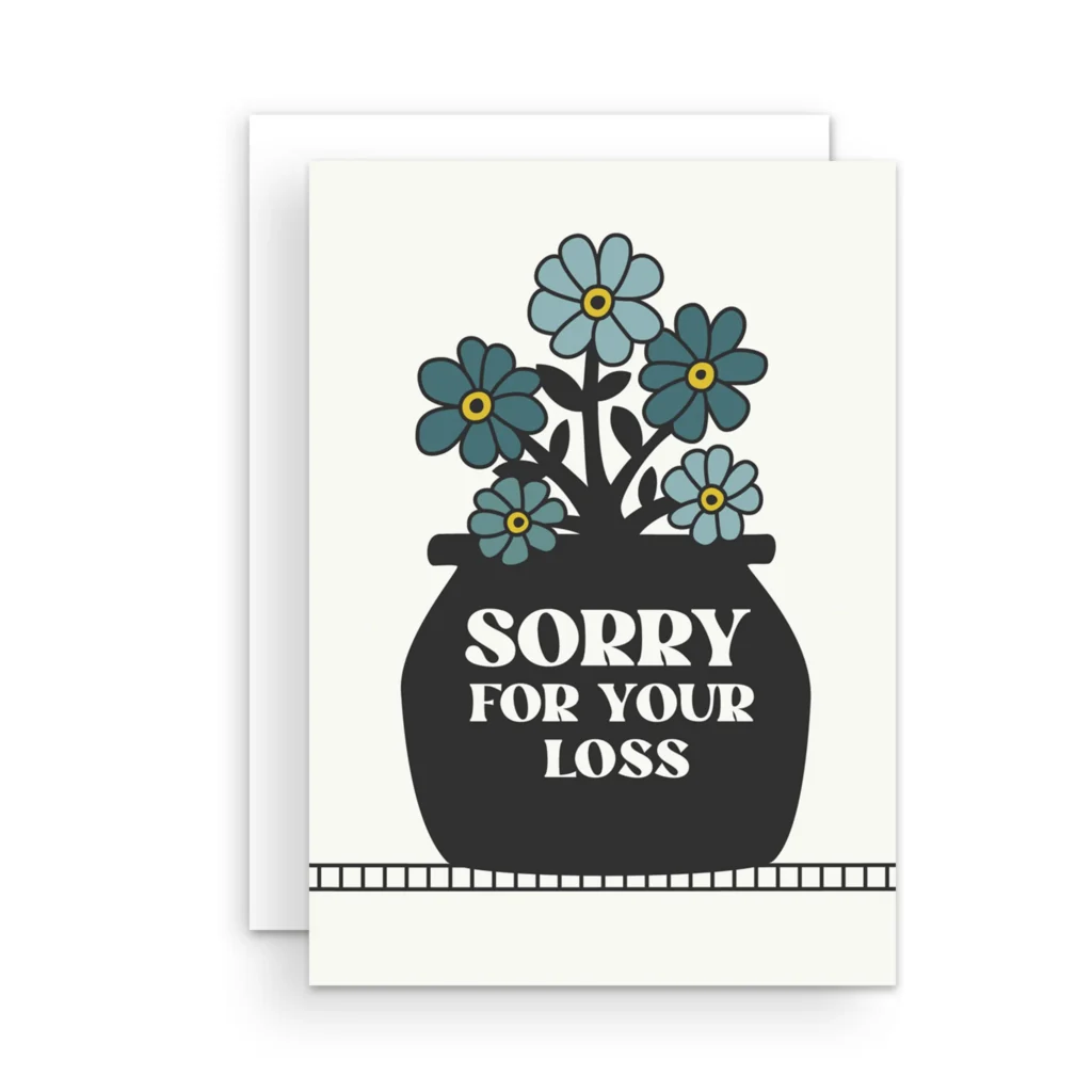 Sorry For Your Loss Card Sorry For Your Loss Card