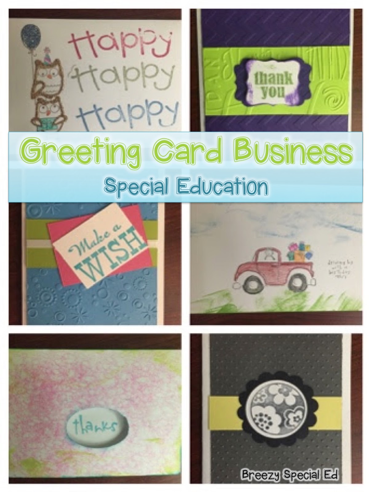 Student Greeting Card Business For