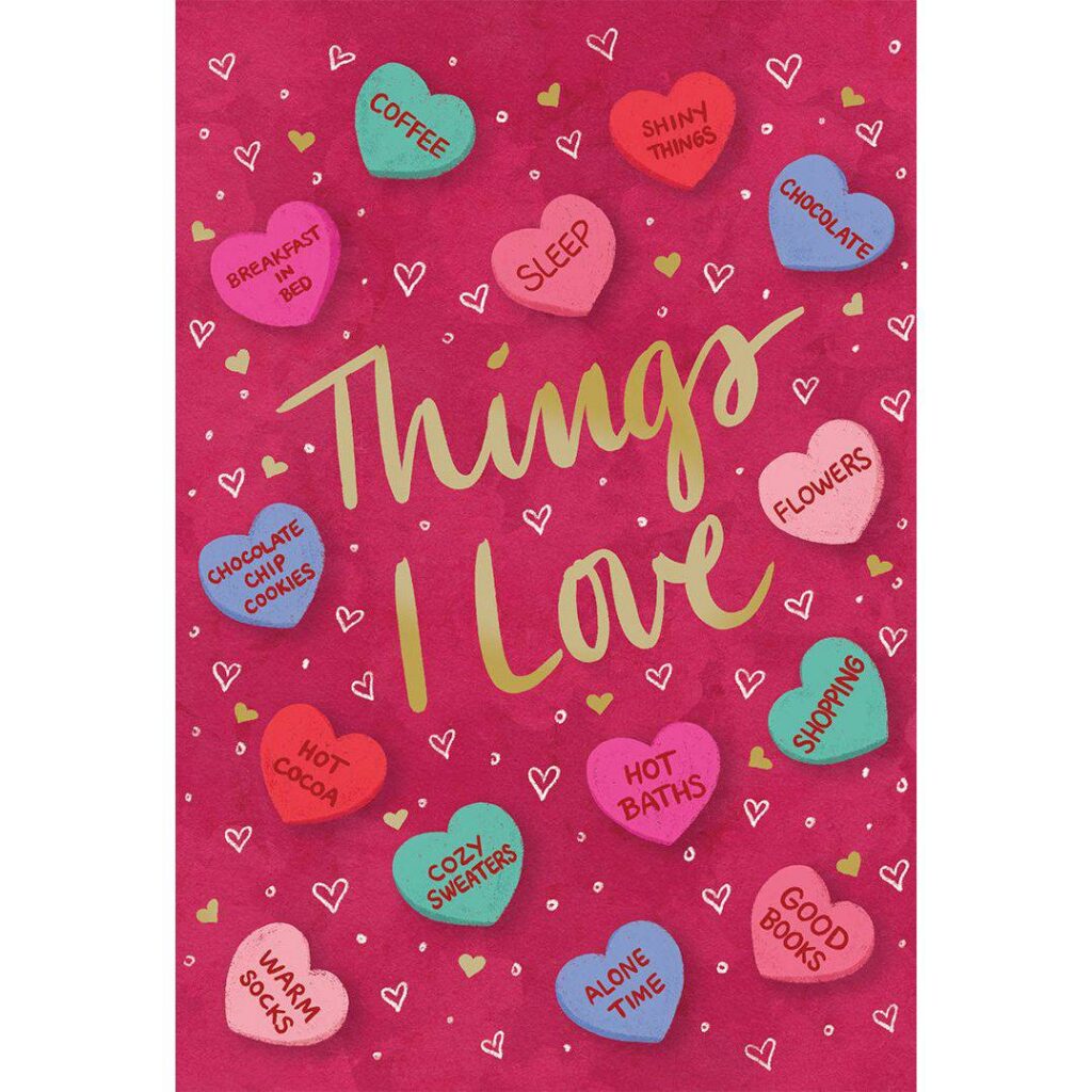 Things I Love Valentines Day Card Daughter Things I Love Valentines Day Card Daughter