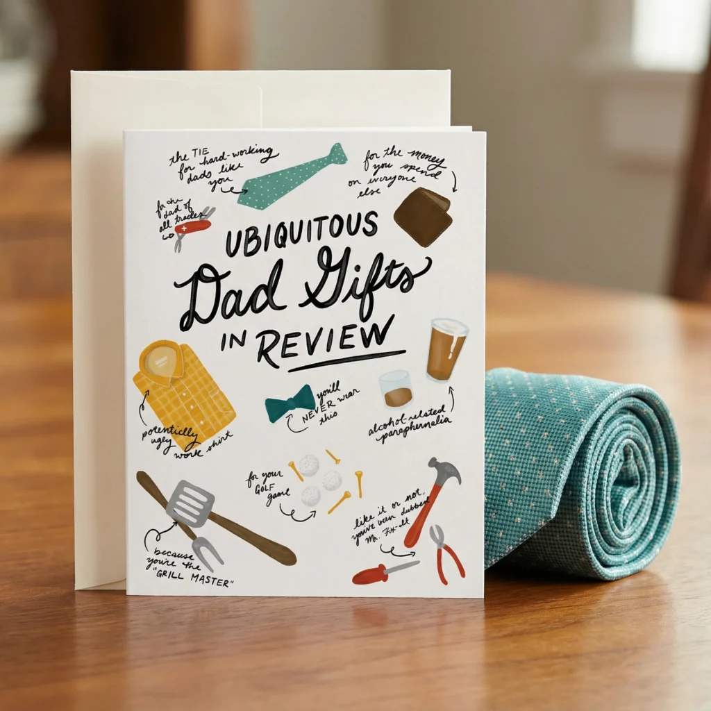 Ubiquitous Dad Gifts Funny Greeting Card Fathers Day Birthday Holiday