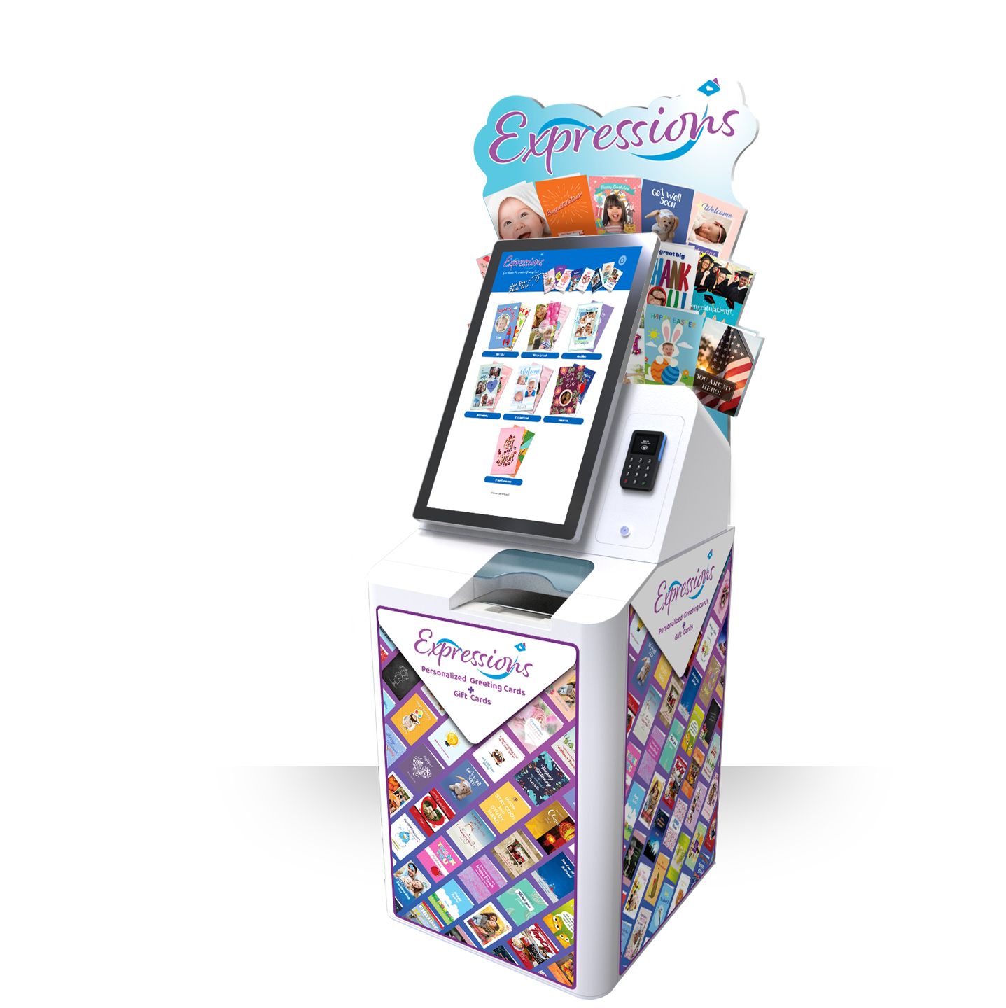 Usa Greeting Card Kiosk Live