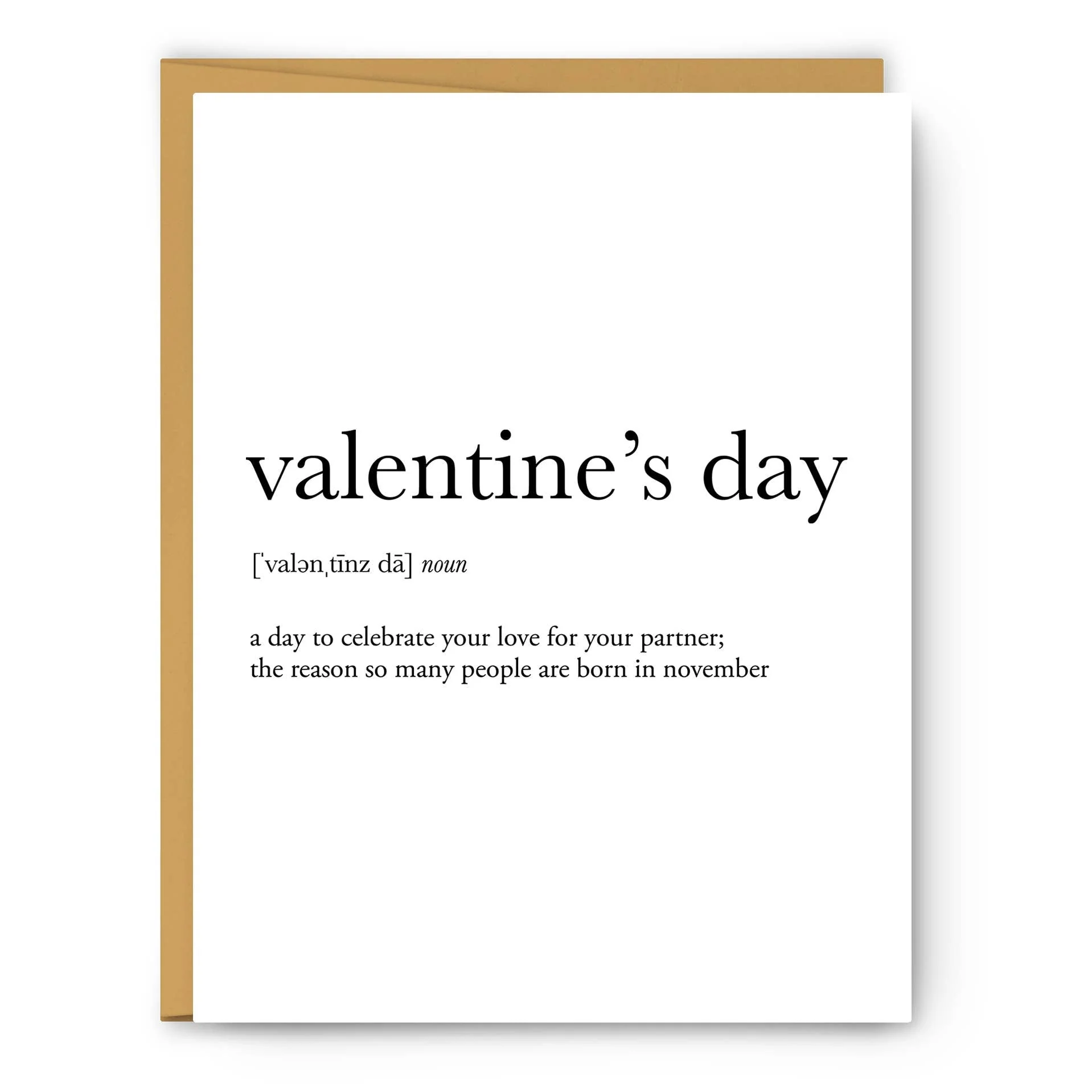 Valentines Day Definition Valentines Day Card