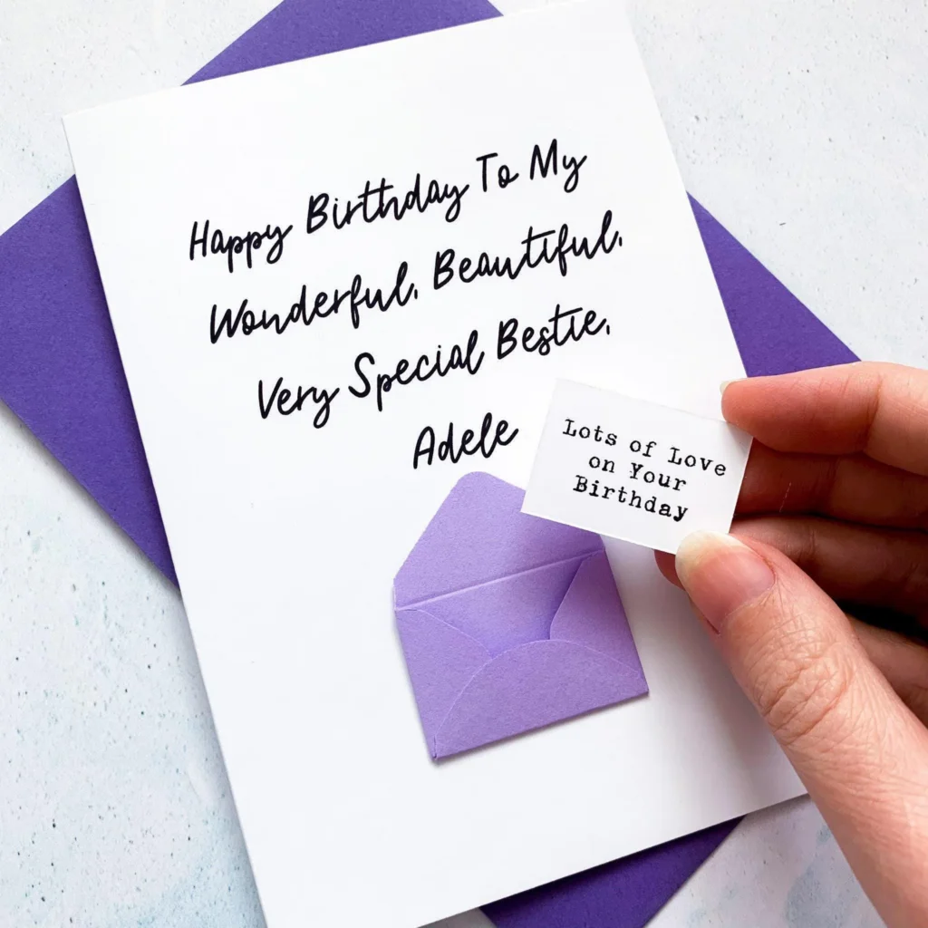 Very Special Bestie Birthday Card Best 20220 Very Special Bestie Birthday Card Best 20220