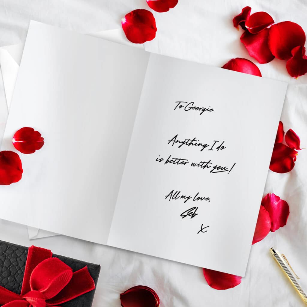 What Should I Write In A Valentines Day Card